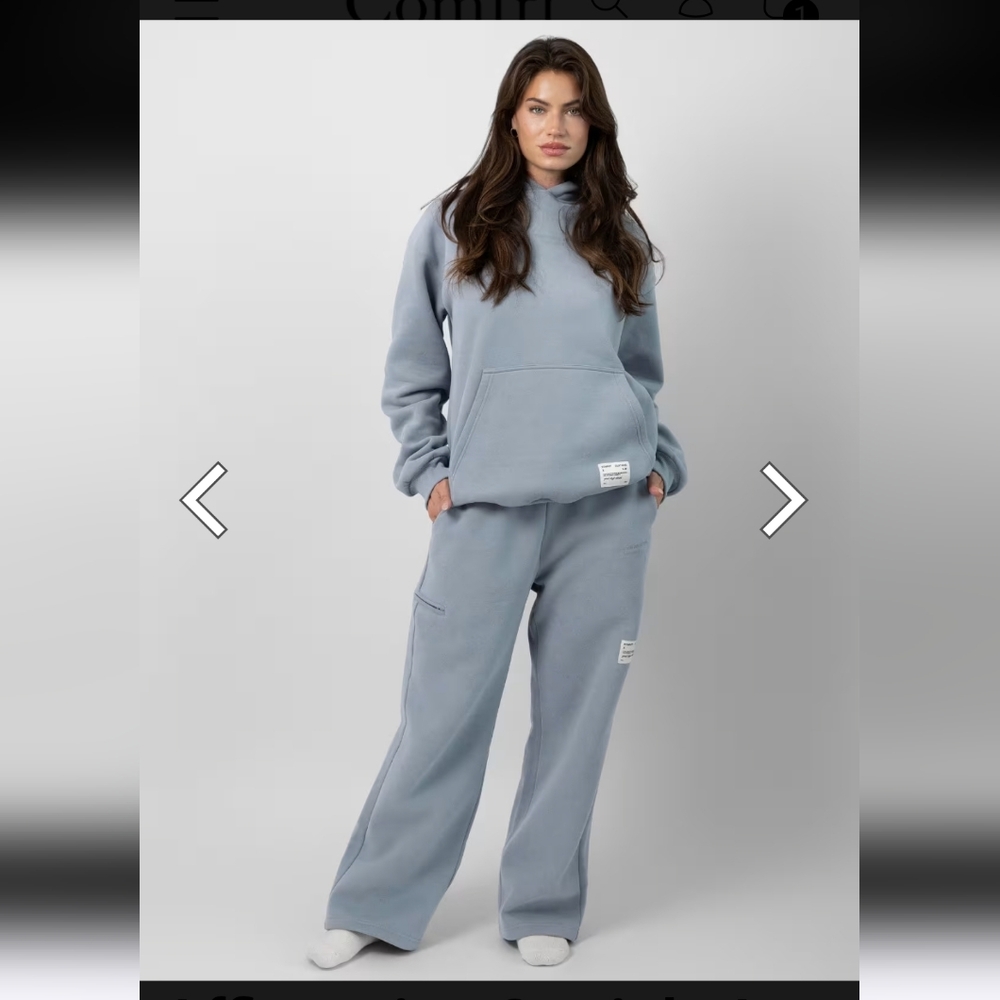 AFFIRMATION SWEATPANTS SLATE - Picture 3 of 5